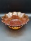 Amber Hobnail Bowl