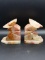 Alabaster Mexican Bookends