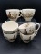 6 Johnson Bros. Game Birds Cups