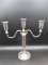 Silver Plate Candle Holder