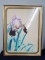 Framed McKenna Water Color Iris