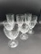 Box Lot- 4 Candlewick 7 oz Tumblers & 3 Goblets