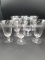 Box Lot- 8 Candlewick Ice Tea Glasses