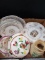 Box Lot- Assorted Dishes-Bavarian Dessert Plates & Condiment Bowl