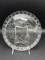 EAPG Glass Currier & Ives Balky Mule Plate