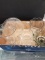 Box Lot- Assorted Glassware- Cake Plate & Pitchers