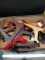 Box Lot- Assorted Wooden Plate Holders
