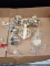 Box Lot- Assorted Acrylic Victorian Ornaments