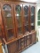 Cherry Break Front China /Curio Cabinet