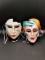 2 Clay Art Masks