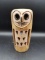Ceramic Pottery Owl Candle Holder