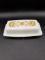 Vintage 1970's Butterfly Gold Pyrex Butter Dish