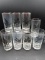 Set of 8 Bird Water Glasses