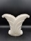 Abingdon White Art Deco Vase