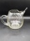 Hand Blown Applied Handle Pitcher