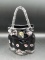 Block Crystal Art Glass Purse