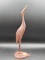 Walnut Carved Crane