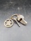 Metal Marlboro Key Ring With Whistle