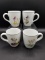 Boston Warehouse Porcelain Mugs