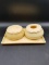 Celluloid Dresser Set With Tray