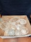 Box Lot- Clear Glass Lot- Glasses & Candlesticks