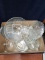 Box Lot- Assorted Clear Glassware