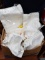 Box Lot- Assorted Table Cloth & Napkins