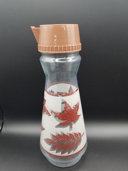 Admiral Pitcher/Carafe Leaf Design