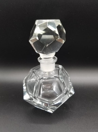 Heavy Crystal Perfume Bottle