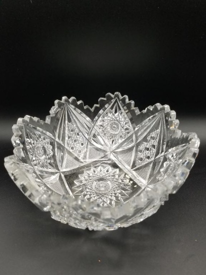 Cut Crystal Bowl