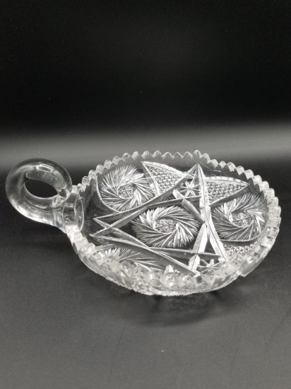 Cut Crystal Nappy