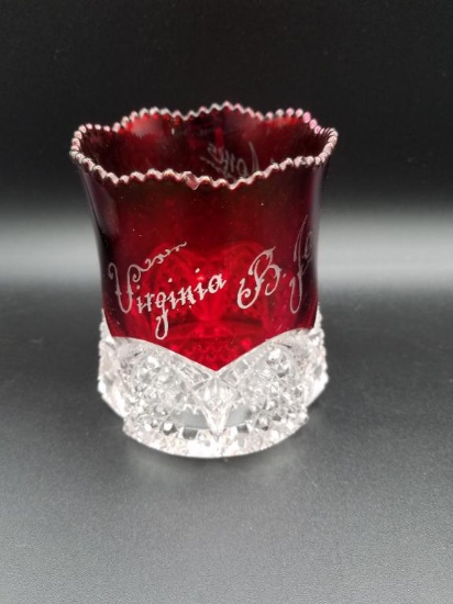 1905 Anniversary Glass Virginia Jones