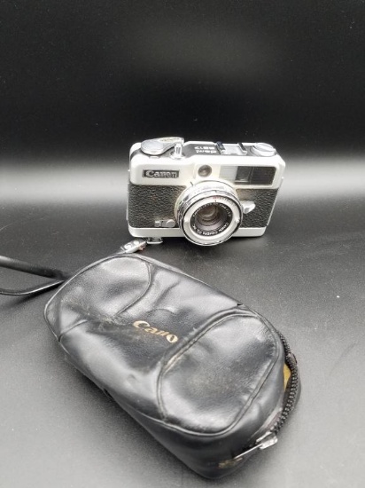 Vintage Canon Camera with Case