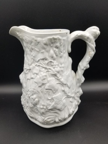 Relief Mold Milk Pitcher