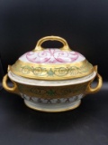 Gold Rim Soup Tureen