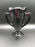 Fenton 2 Handle Vase Embossed