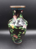Cloisonne Vase Roses
