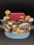 Cast Iron Door Stop Noah's Ark
