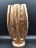 Vintage McCoy Tall Gold Vase