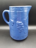 Blue Antique Potter Pitcher