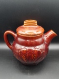 Handmade Rockingham Pottery Teapot