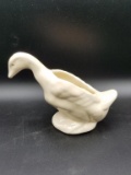 USA Ivory Duck Planter