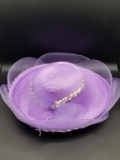 Lavendar Ladies Hat