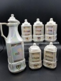 6 Piece Lusterware Set