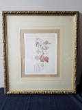 Oriental Pen and Ink Water Color