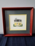 Hand Crossed Stitch Picture