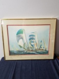 Sailing Print-Regatta