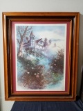 Framed House Print