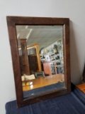 Antique Beveled Mirror