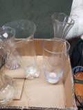 Box Lot- Glass Vases